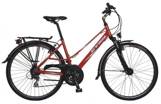 SHIMANO ACERA 24S Alloy Lady's Women's Touring Trekking Bike