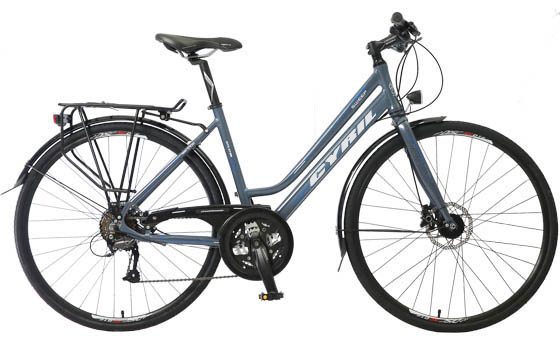 SHIMANO ACERA 24S Alloy Lady's Women's Touring Trekking Bike