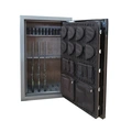 Gun Safe Heavy Duty High Gloss Black&Grey- Cynthia Safe