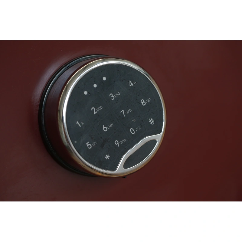 Gun Safe for 32 Rifles Red color -Cynthia Safe