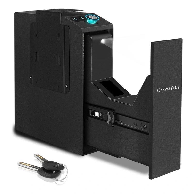 Pistol box -Cynthia Safe,Fingerprint Password Key for Home Office Security