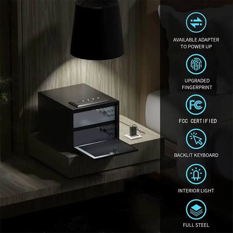 Biometric Safe - Cynthia Safe box,Quick Access Handgun Safe