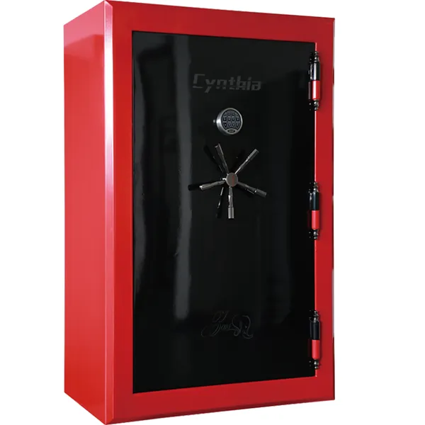 High gloss 32 Guns Safe, OEM Gun Safe - Cynthia Safe