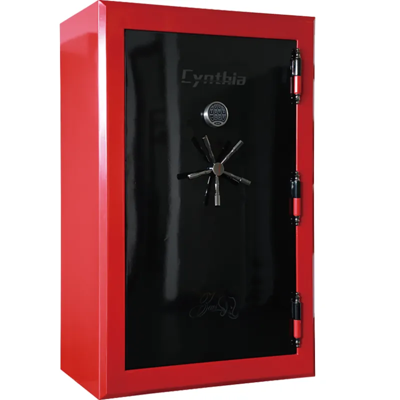High gloss 32 Guns Safe, OEM Gun Safe - Cynthia Safe