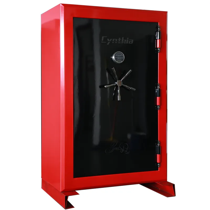 High gloss 32 Guns Safe, OEM Gun Safe - Cynthia Safe