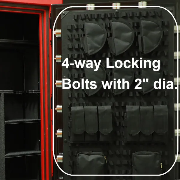 High gloss 32 Guns Safe, OEM Gun Safe - Cynthia Safe