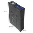 Pistol box -Cynthia Safe,Fingerprint Password Key for Home Office Security