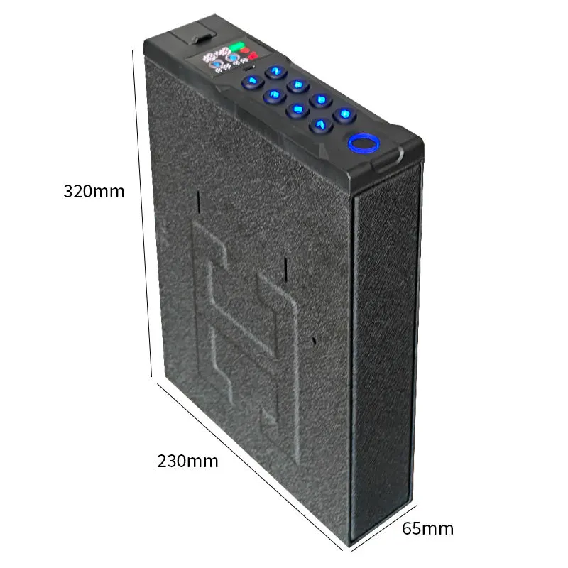 Pistol box -Cynthia Safe,Fingerprint Password Key for Home Office Security