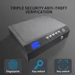 Safety Device Gun Safe Box Hidden Portable Hand Gun Safe Fingerprint Biometric Gun Safe