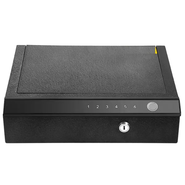 Safety Device Gun Safe Box Hidden Portable Hand Gun Safe Fingerprint Biometric Gun Safe