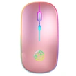 A2 Rechargeable Lithium Battery Colorful 2.4Ghz Gaming Wireless Mouse