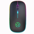 A2 Rechargeable Lithium Battery Colorful 2.4Ghz Gaming Wireless Mouse