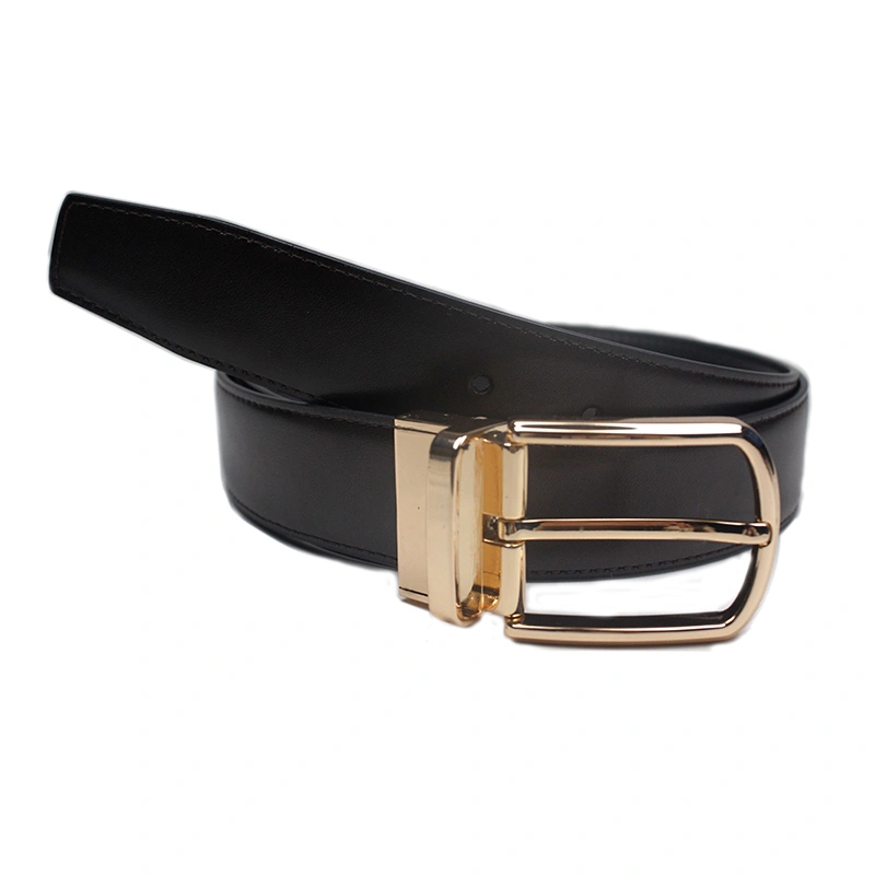  Mens Reversible Leather Belt 35mm for Dress Pants 