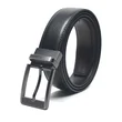  Mens Reversible 100% Leather Dress Casual Belt  