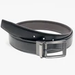  Mens Reversible 100% Leather Dress Casual Belt  