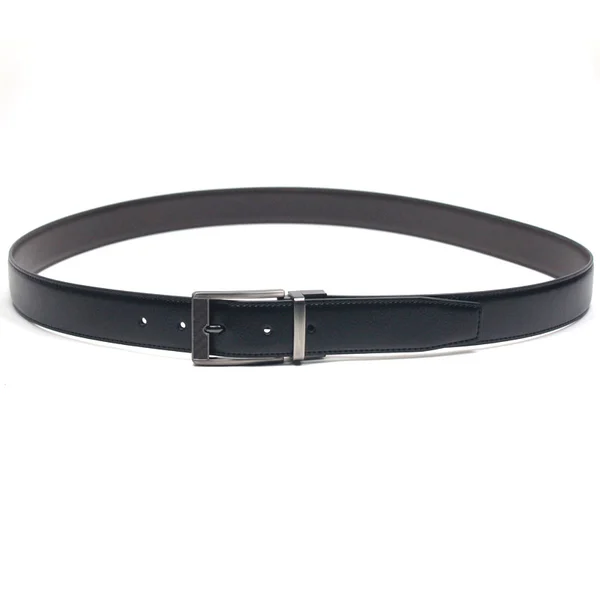  Mens Reversible 100% Leather Dress Casual Belt  