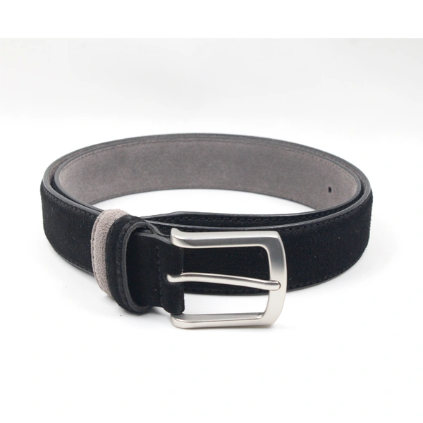  Mens 100% Suede  Leather Dress Casual Belt  