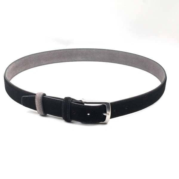  Mens 100% Suede  Leather Dress Casual Belt  