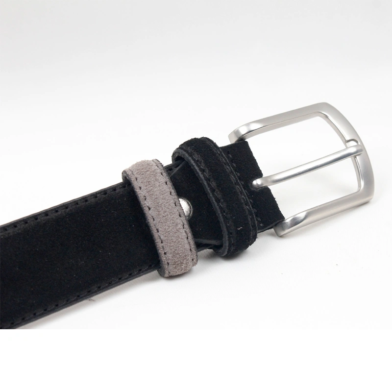  Mens 100% Suede  Leather Dress Casual Belt  