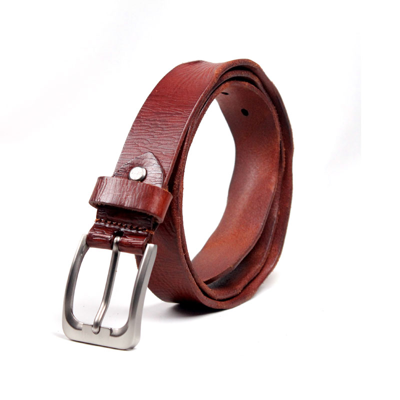 Mens  Full Grain  leather Jean Belt  