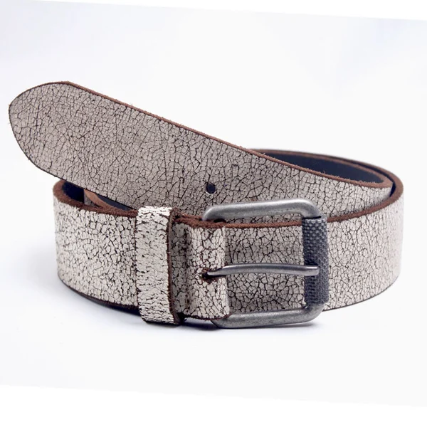 Fashion Vintage Cracked texture design men's leather belt 