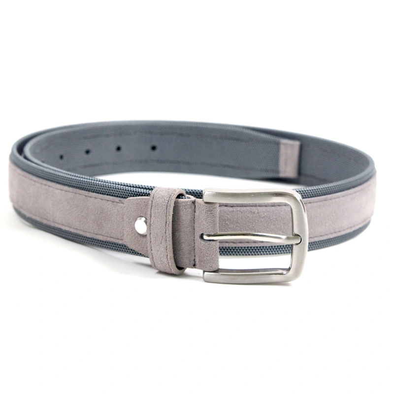 Suede leather belts with pin buckle 