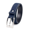 men suede leather belts with Nickle free  pin buckle 