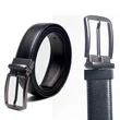  Men's Reversible Two-In-One Rotative Buckle Casual Belt