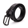 Mens Fashion Alligator Cowhide Crocodile Print PU Leather Belt