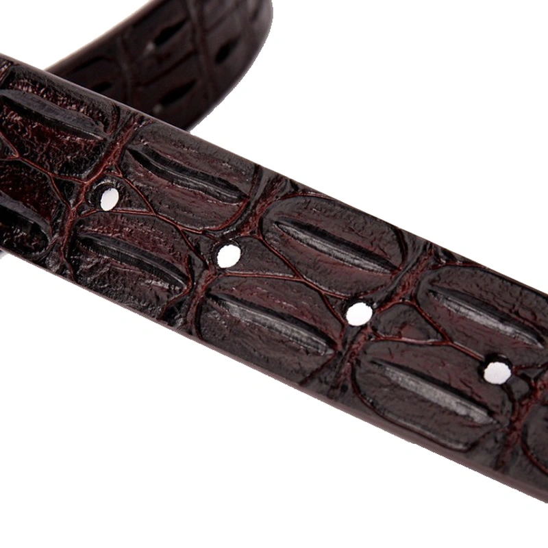 Mens Fashion Alligator Cowhide Crocodile Print PU Leather Belt
