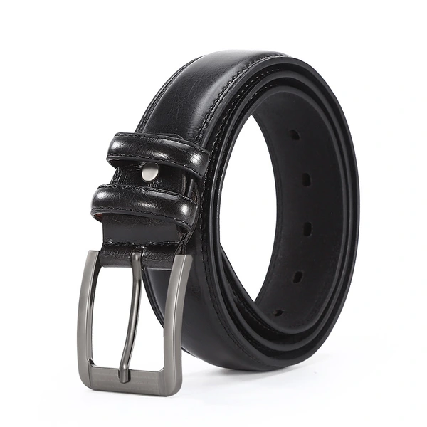 Manufacturer custom fashion PU leather men belt for jeans