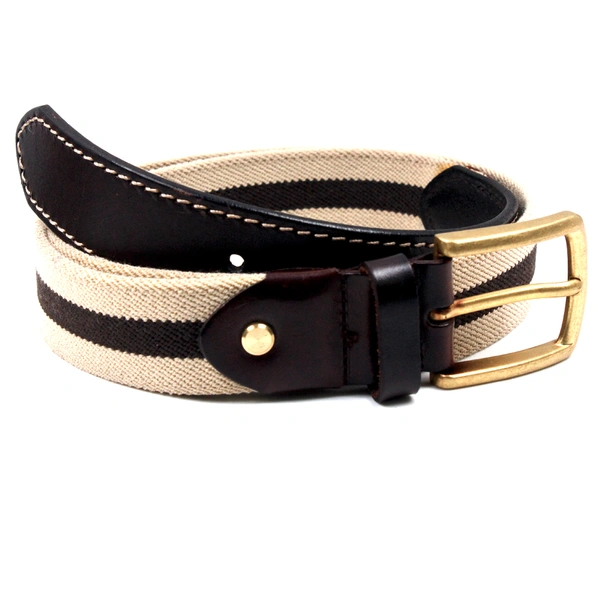  Designed Casual Fabric Cotton Men Canvas Webbing Woven Belt