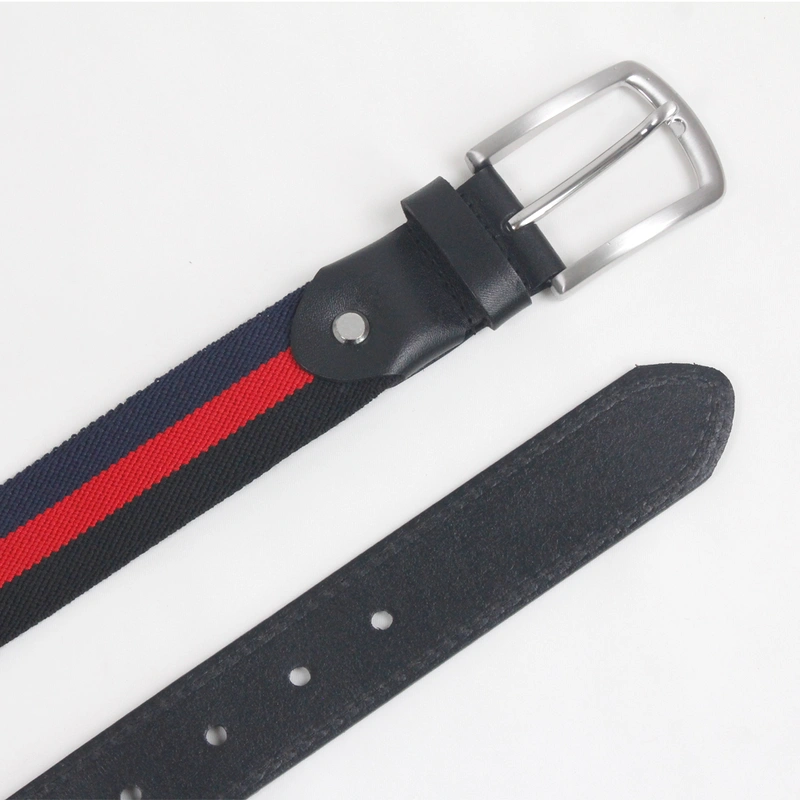  Designed Casual Fabric Cotton Men Canvas Webbing Woven Belt