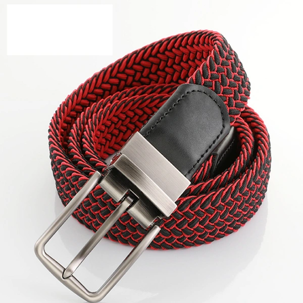 Mens Stretch Braided Web Elastic Belt  for Golf Hunting Pants Jeans 