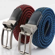 Mens Stretch Braided Web Elastic Belt  for Golf Hunting Pants Jeans 