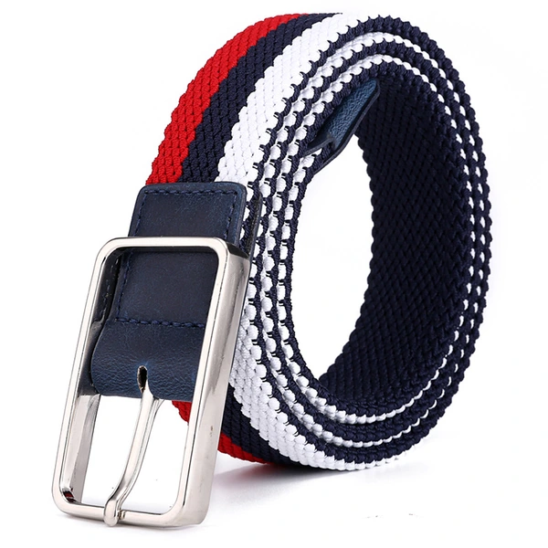 Factory Promtion Canvas Elastic Fabric Woven Stretch Braided Belts 