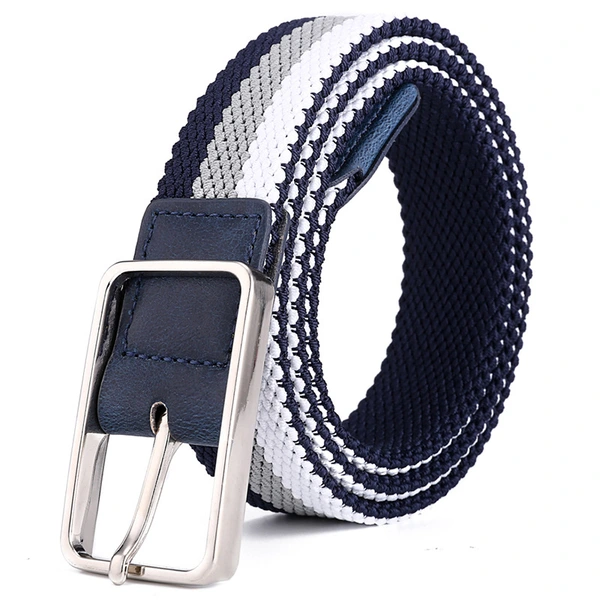 Factory Promtion Canvas Elastic Fabric Woven Stretch Braided Belts 