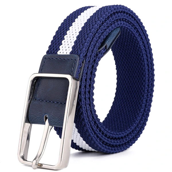 Factory Promtion Canvas Elastic Fabric Woven Stretch Braided Belts 