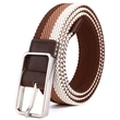 Factory Promtion Canvas Elastic Fabric Woven Stretch Braided Belts 