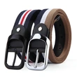 Hot Sell Cheap High Quality  Elastic Woven Men Belt 