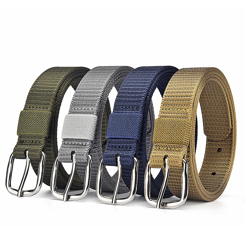 Factory Custom Good quaility  Buckle Canvas  Nylon Belt