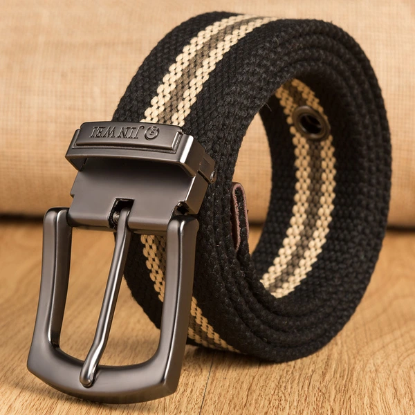 Boy's Canvas Clip buckle cotton belt