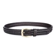 Deconn Mens Genuine Leather Woven Braided Casual Jeans Golf Belts 