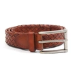 Wholesale Custom Casual Luxury Genuine leather braided Webbing Belt 
