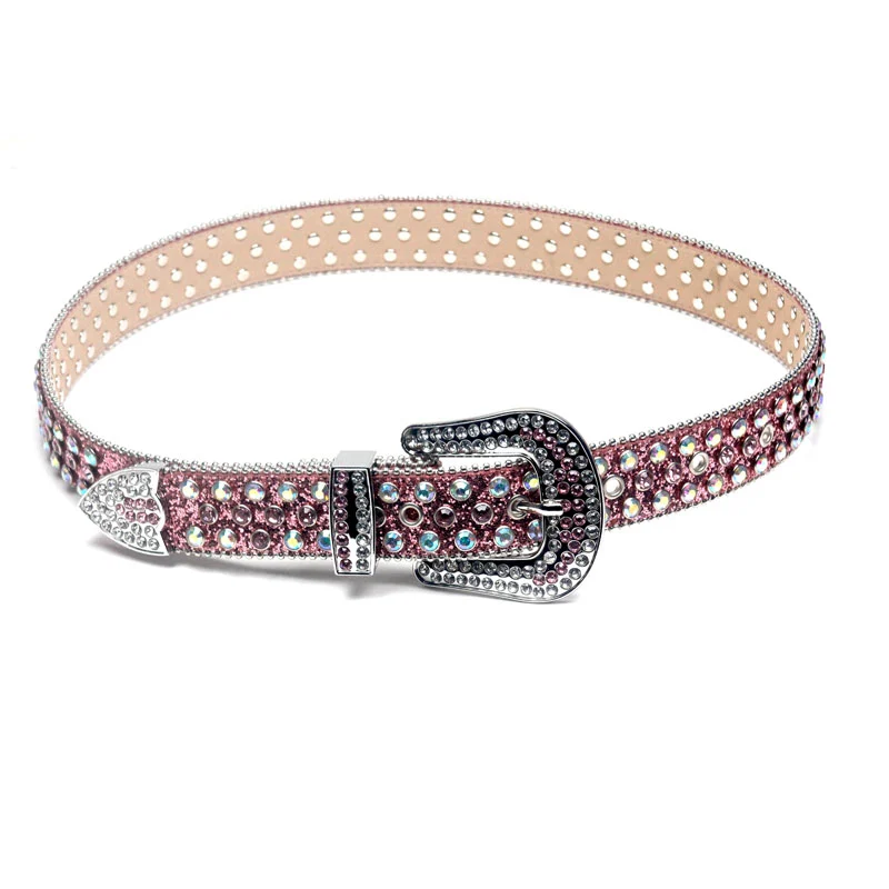 Fashion Crystal Punk Belt for Men or Women