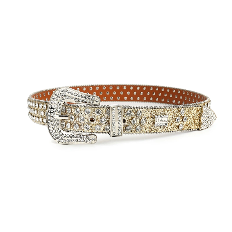 Fashion Crystal Punk Belt for Men or Women