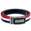 Fashion leather automatic belt