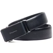 Fashion Pebble leather automatic buckle Genuine cow  leather belt
