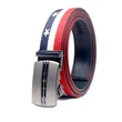 Fashion leather automatic buckle Genuine leather belt