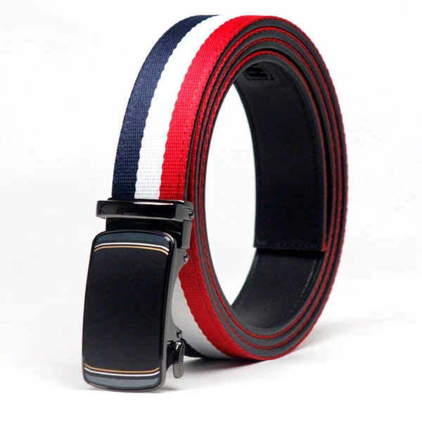 Fashion leather automatic buckle Genuine leather belt